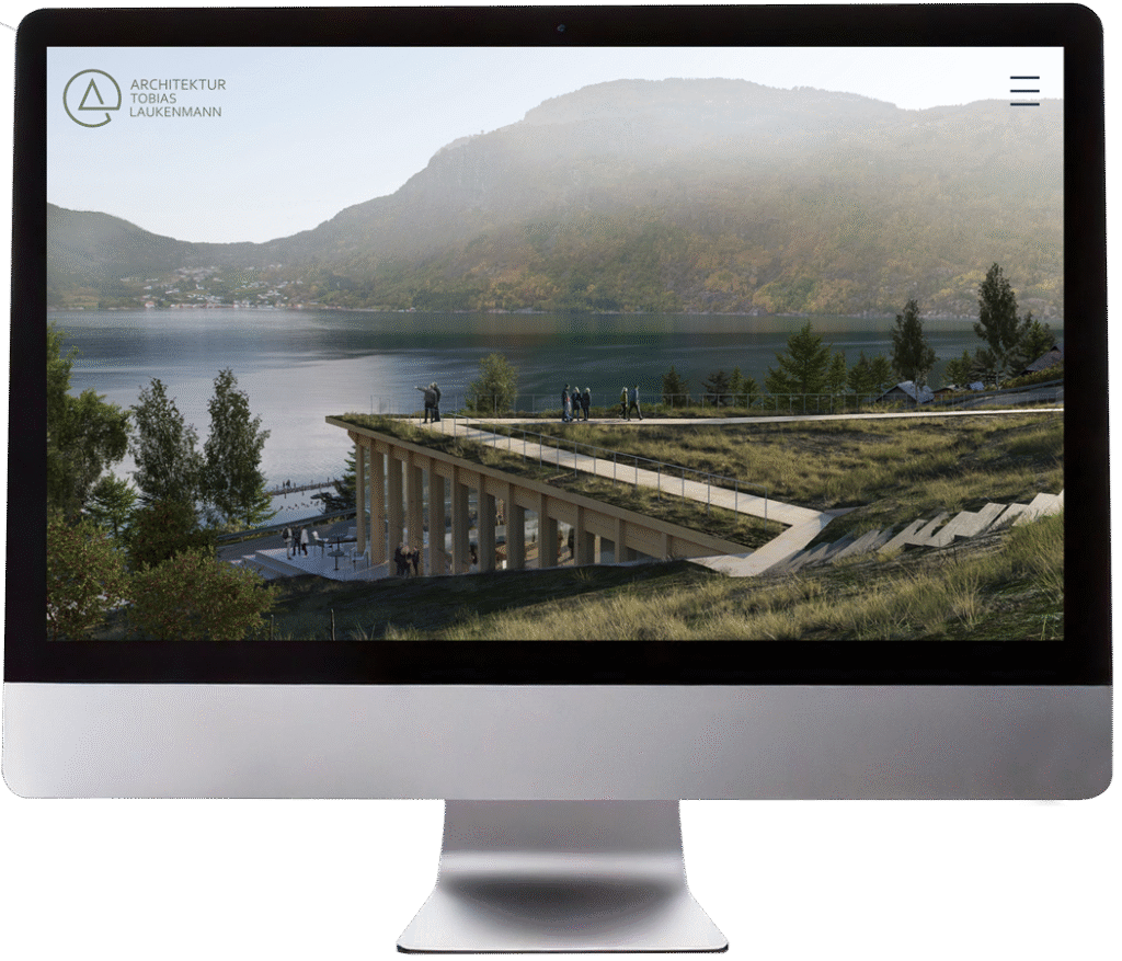 Architektur Tobias Laukenmann Website-Ausschnitt